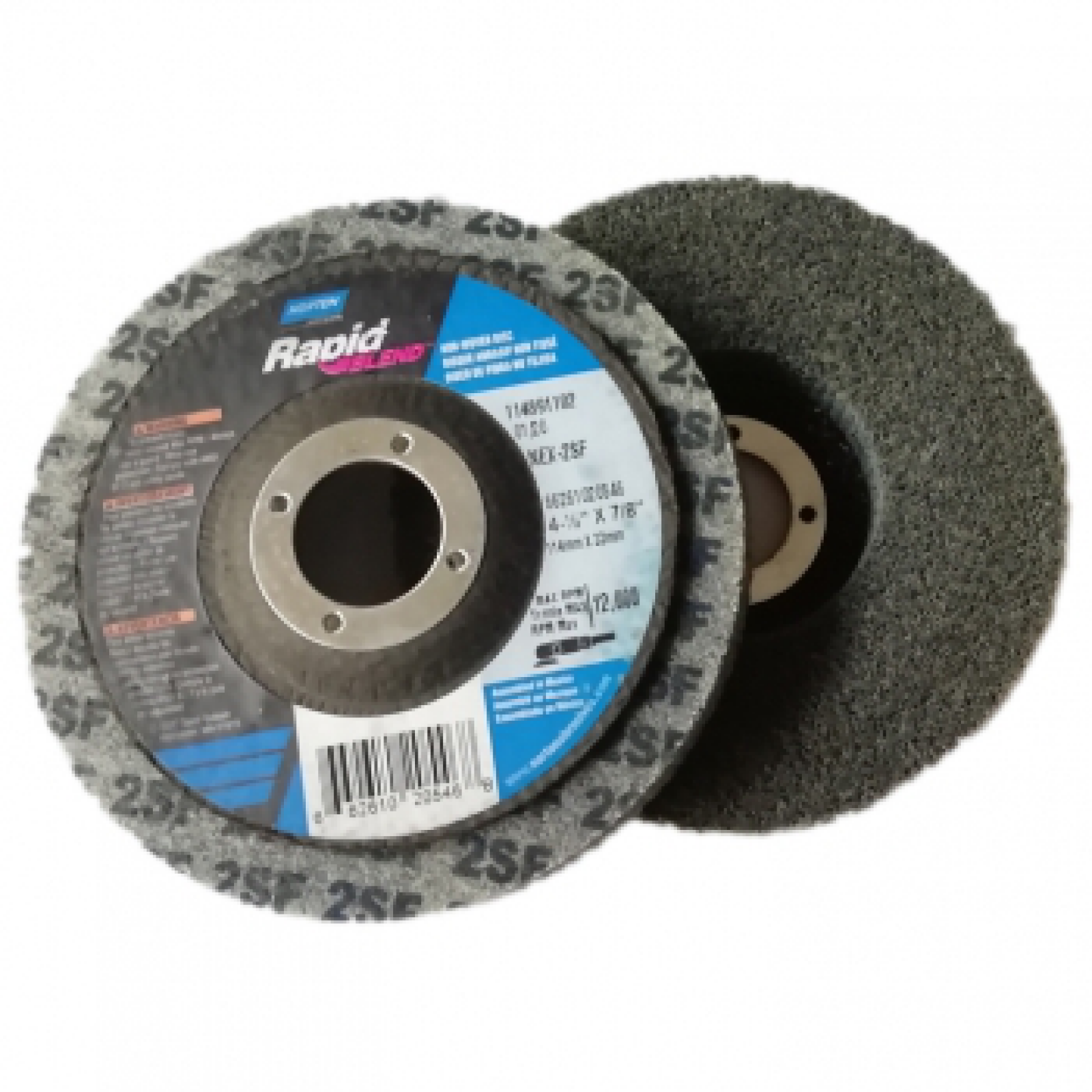 Disco Rapid Blend Gris 4 1/2 con soporte Norton